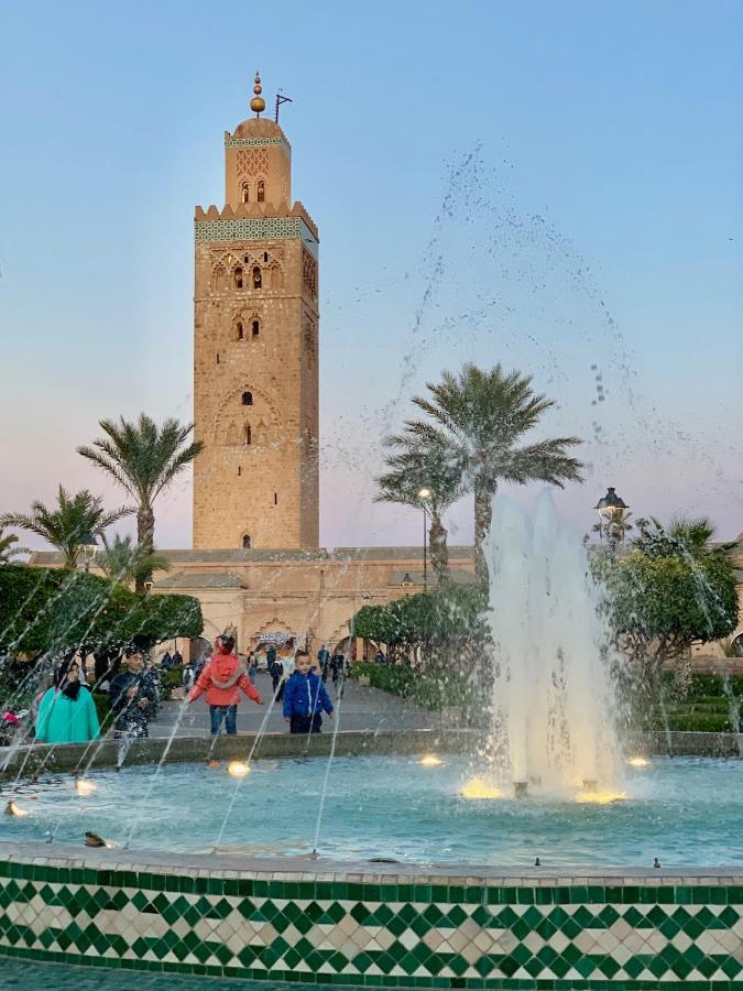 Riad Le Nid Bleu Chambres d'hôtes Marrakech Marraquexe Exterior foto