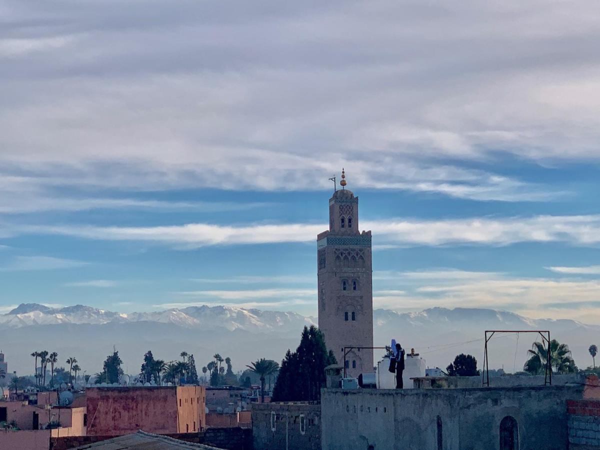 Riad Le Nid Bleu Chambres d'hôtes Marrakech Marraquexe Exterior foto