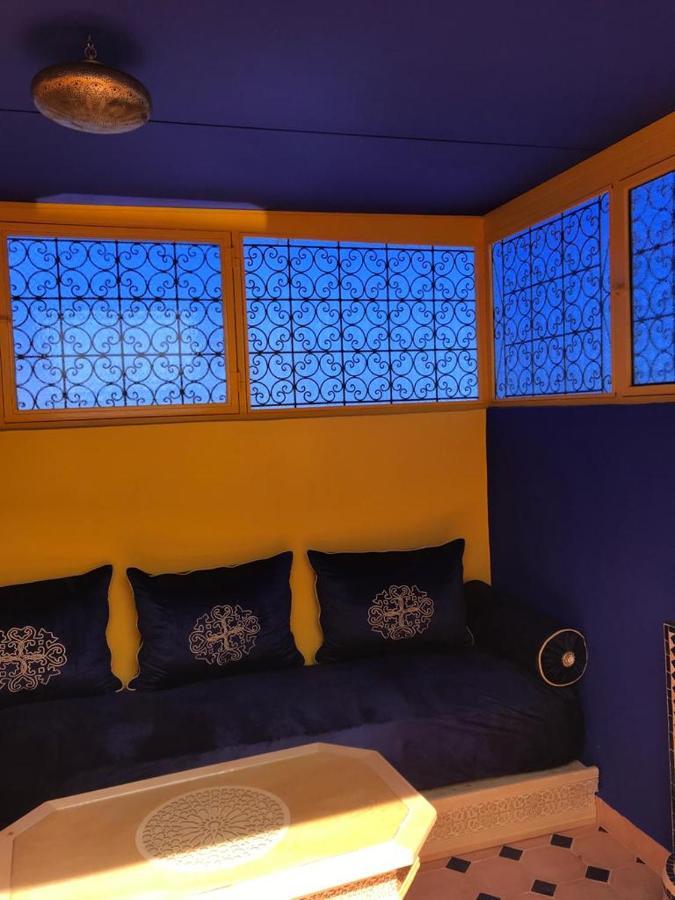 Riad Le Nid Bleu Chambres d'hôtes Marrakech Marraquexe Exterior foto